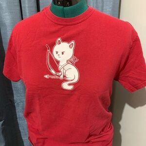 “Cat-niss” Gildan Red Cat Archer Tee